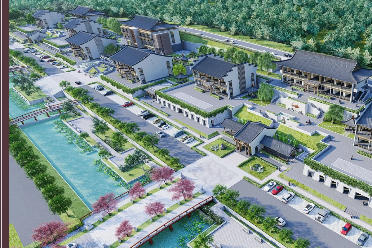 Official aerial visual of Nirvana Memorial Park Ijok