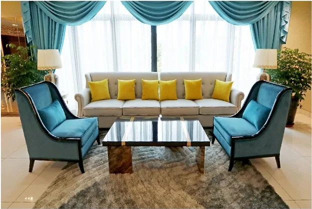 Comfortable visitor lounge at Nirvana 2