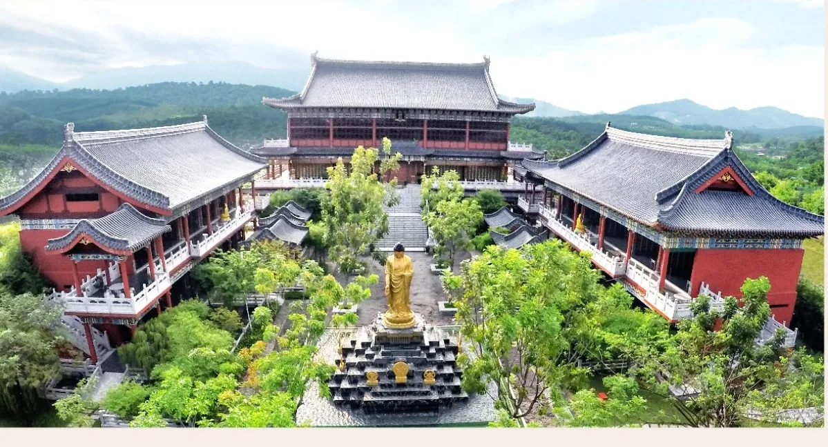Aerial view of Ming Palace at Nirvana Shah Alam